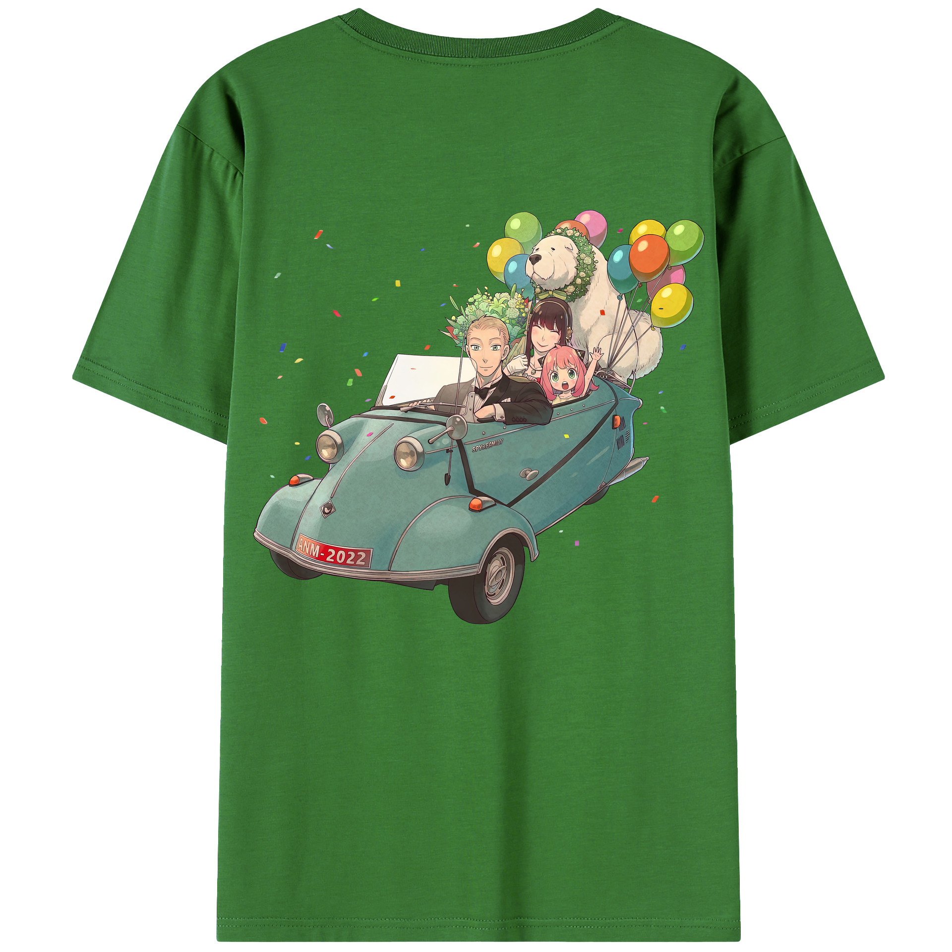 （画像用） SPY×FAMILY间谍家家酒 レディース半袖Tシャツ(バックプリント)